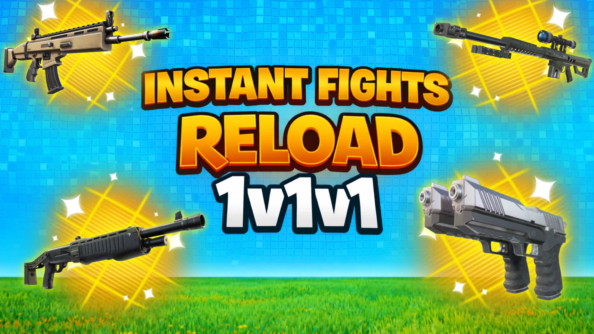 1v1v1 RELOAD INSTANT FIGHTS 1V1 FFA 🎯🔫