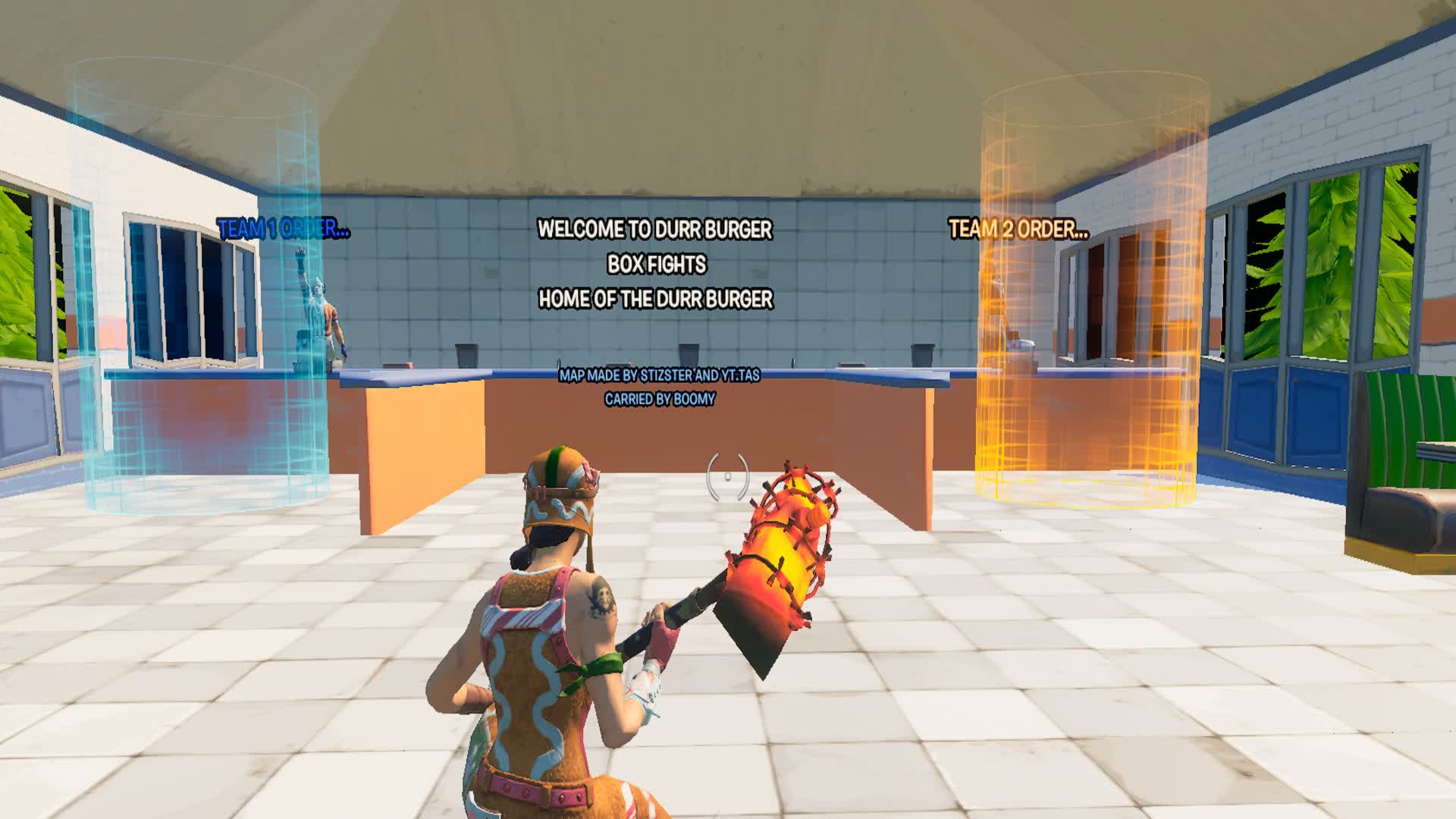 1V1 DURR BURGER BOX FIGHTS!!