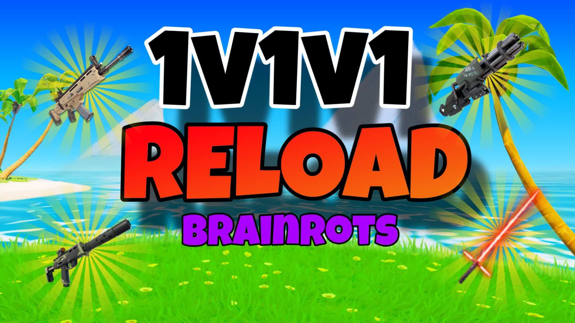 1v1v1 RELOAD BRAINROT – ALL GUNS FFA
