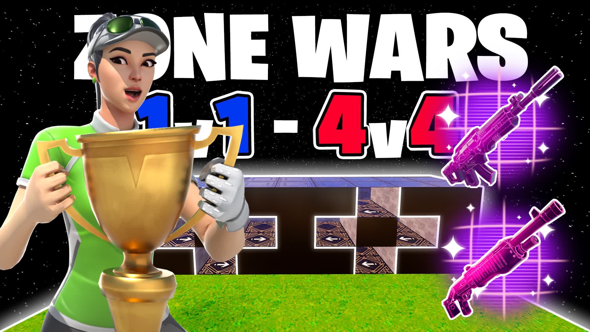 PRO ZONE WARS [1V1-4V4]