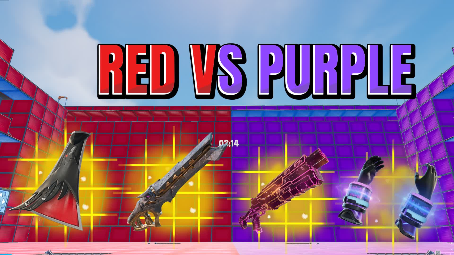 CRAZY RED VS PURPLE