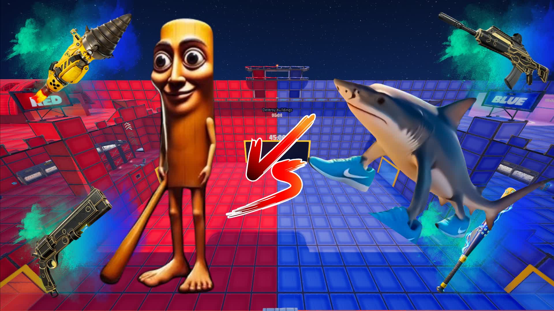 BRAINROT RED VS BLUE💥