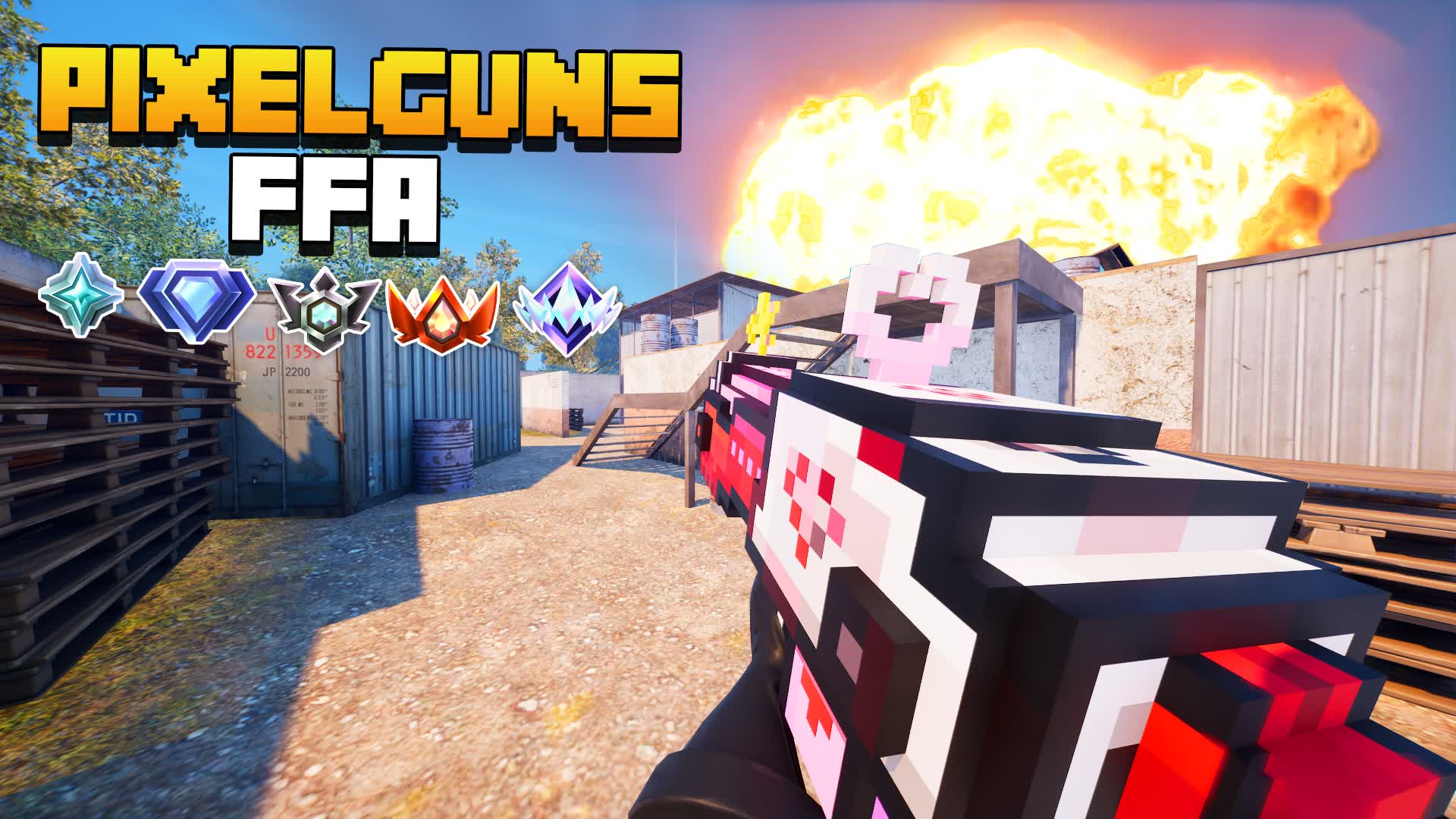 Pixel Guns - FFA FIRST PERSON