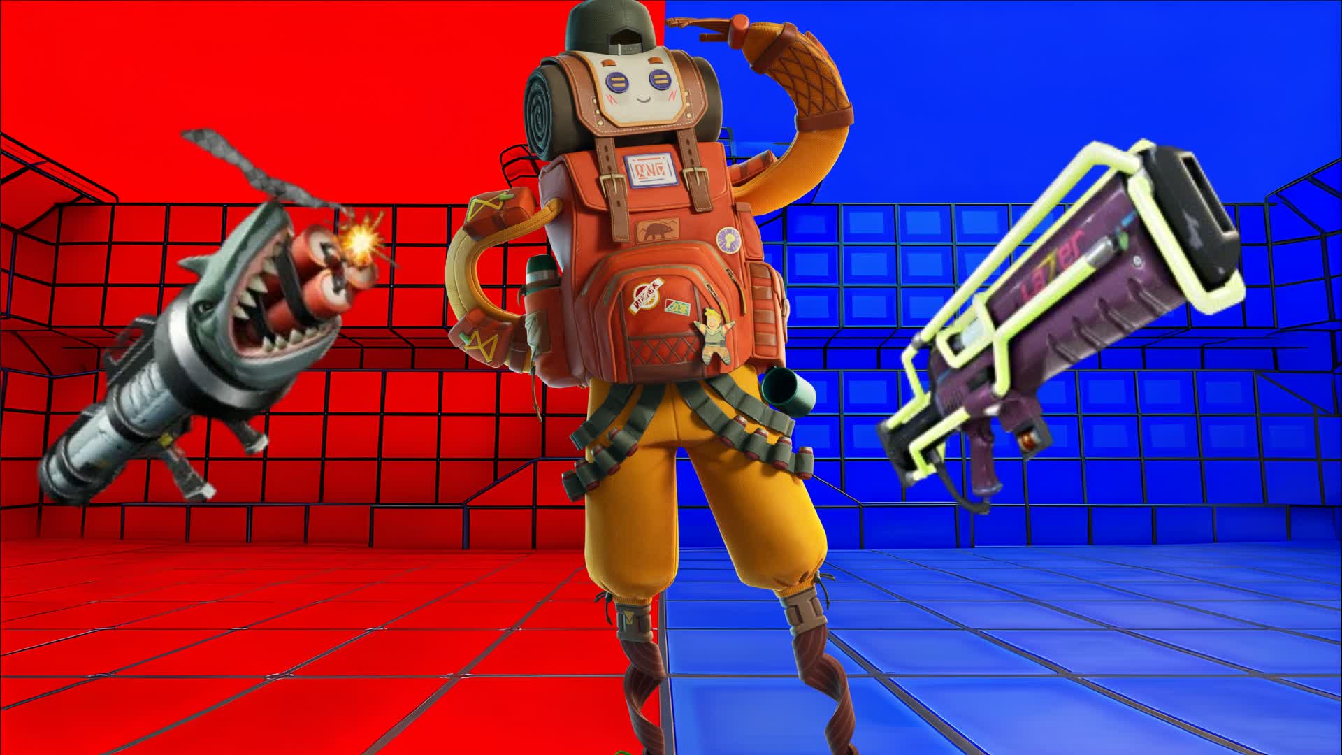 CRAZY RED VS BLUE🔴🔵 22515215