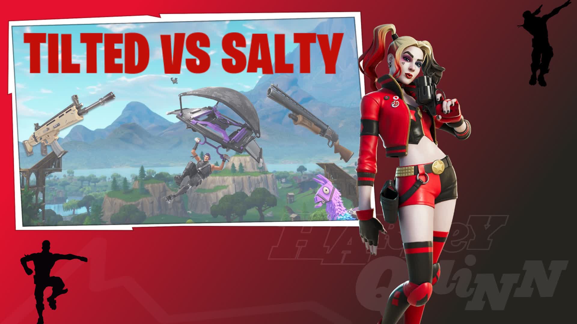 Tilted VS Salty Fortnite