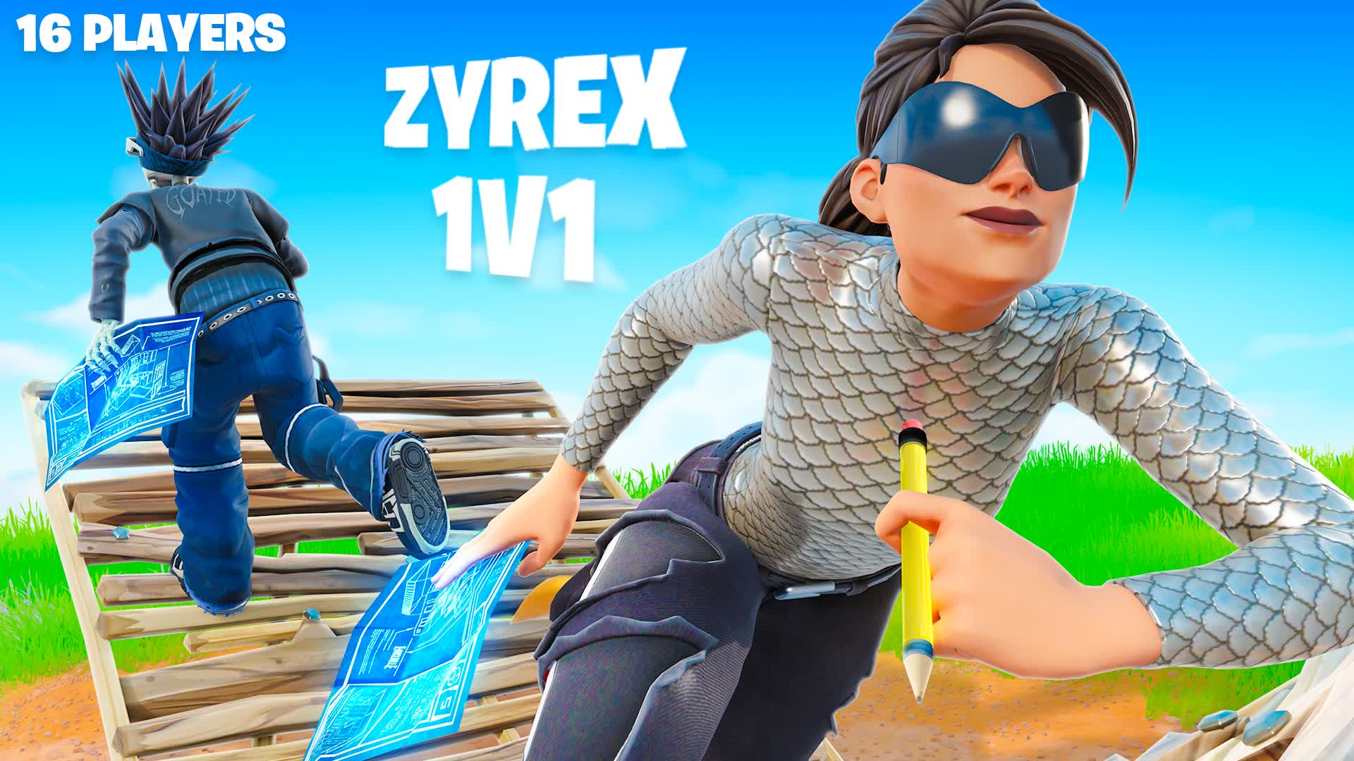 ZYREX 1V1 BUILDFIGHTS (16 PLAYER)