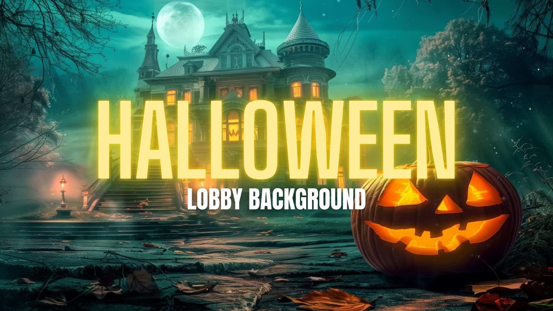 Halloween Lobby Background