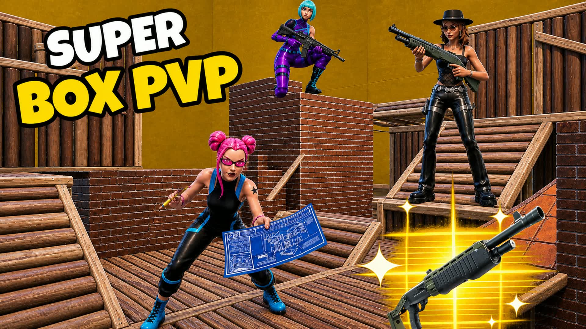 SUPER BOX PVP 32 PLAYERS