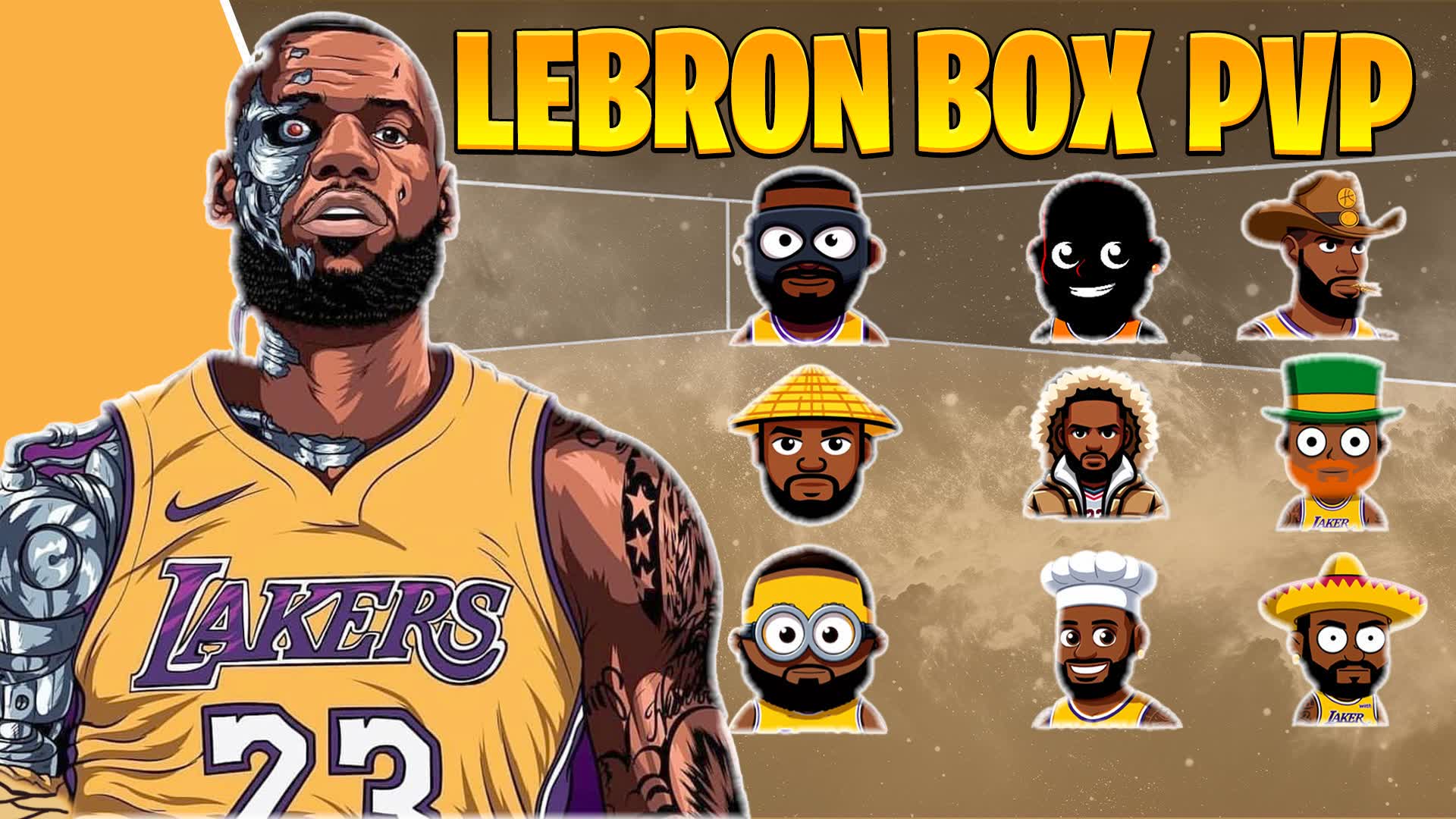 🐐 LEBRON  SP BOXFIGHTS 📦