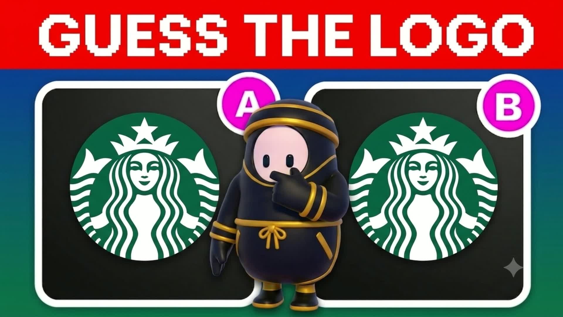 GUESS THE REAL LOGOOO🔎