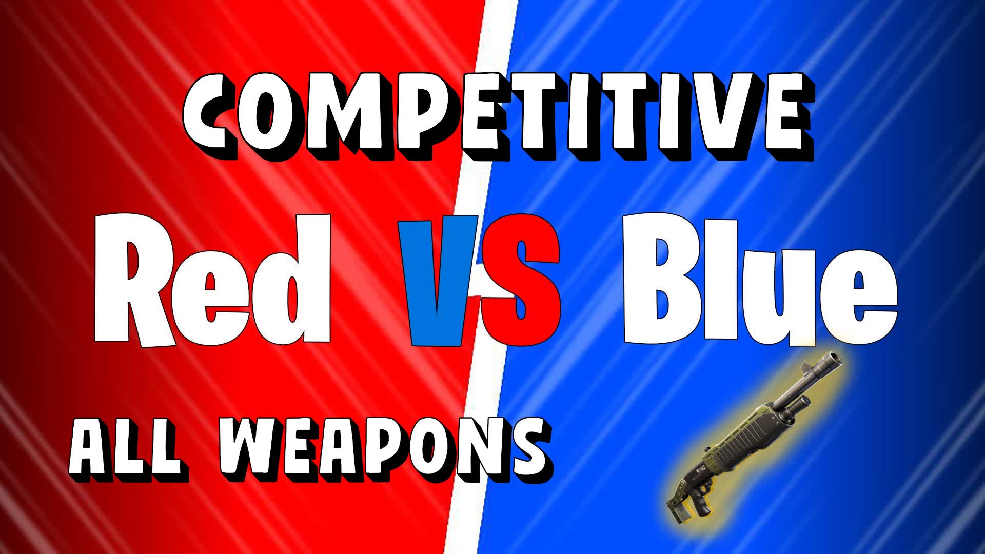 Competitive RED VS BLUE 🔴🔵🔫🔫🔫