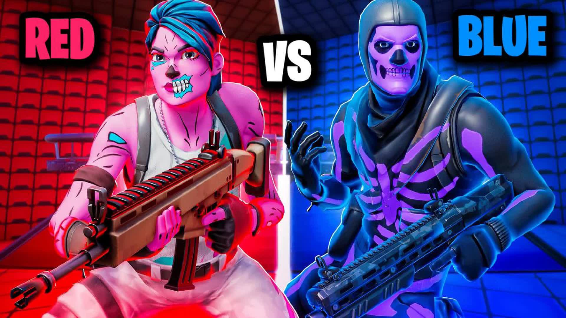 SUPER RED VS BLUE 🔴🔵