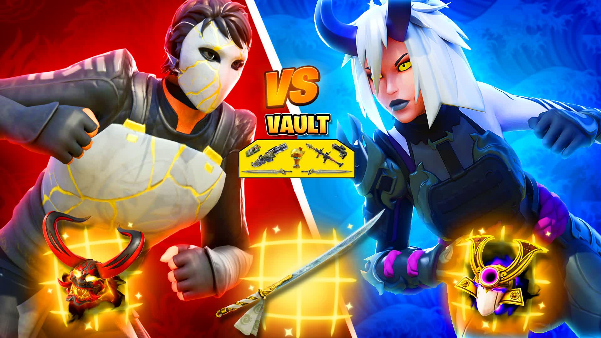 NOBLE RED VS BLUE HERO 🔴🔵