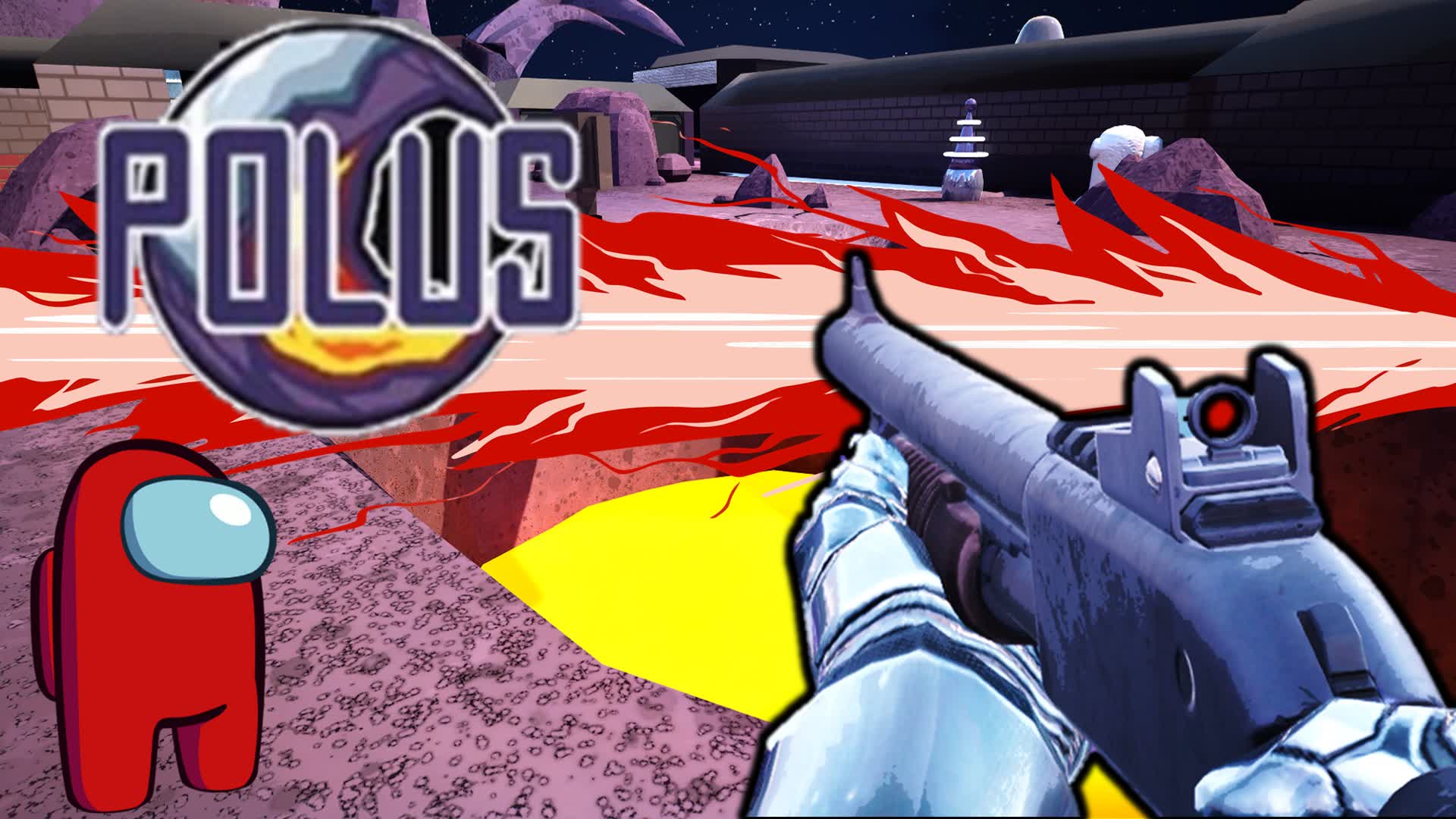 AMONG US FIRST PERSON FFA | POLUS