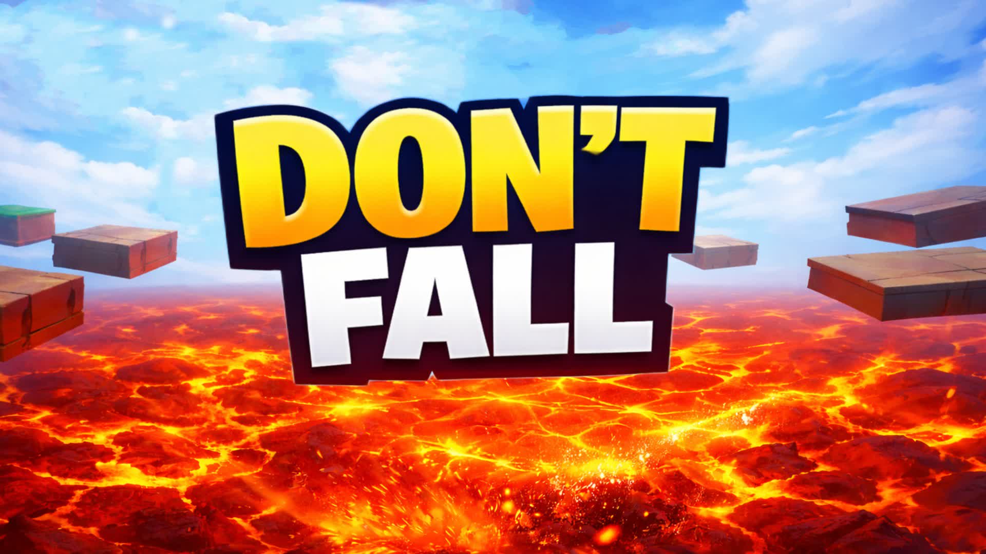 THE GROUND IS LAVA DON’T TOUCH THE FLOOR