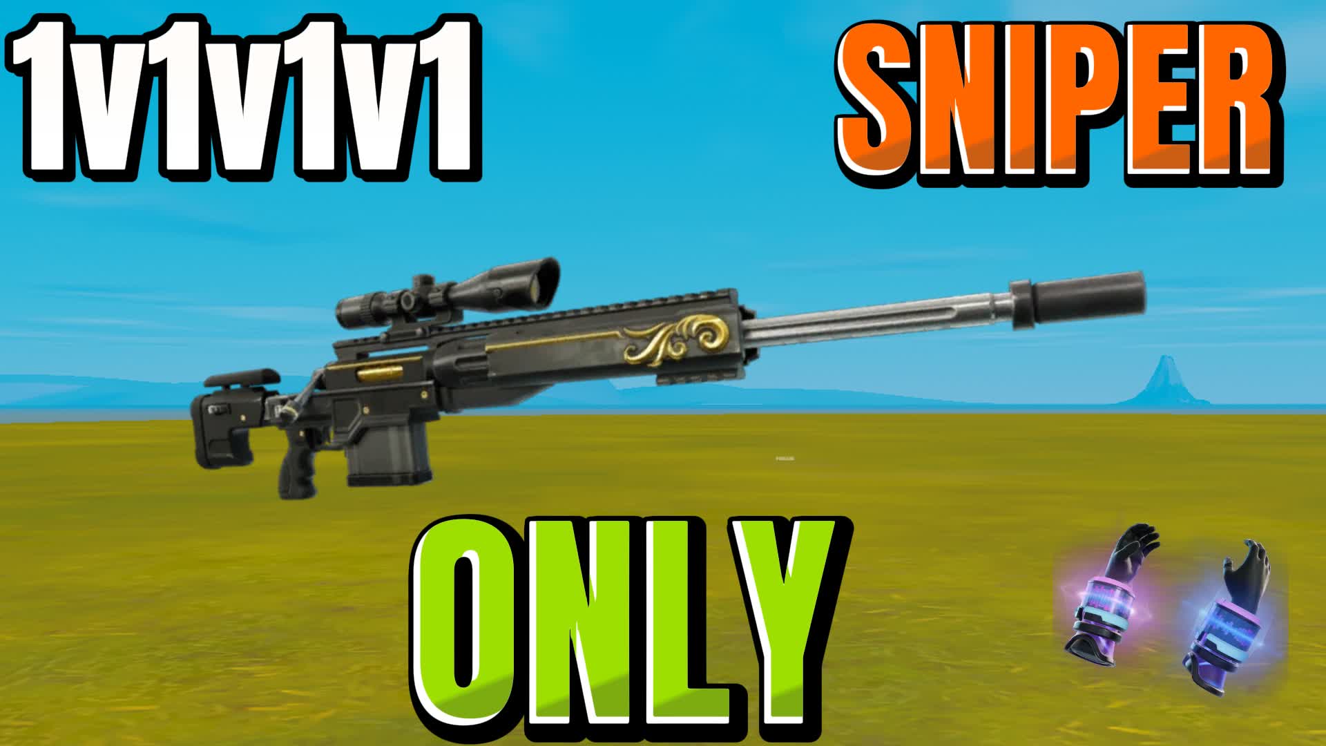 1v1v1v1 RELOAD SNIPER ONLY