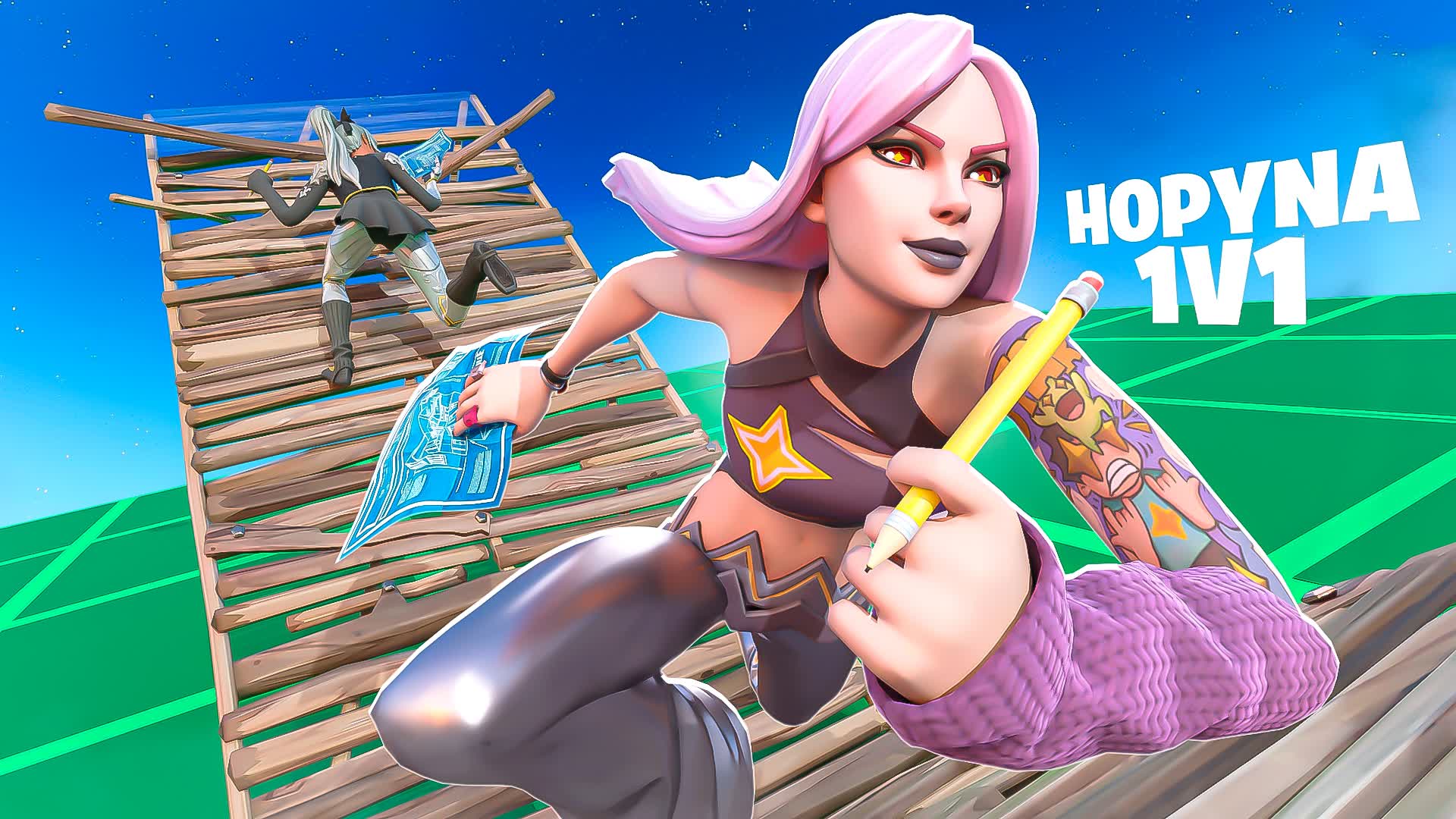 Hopyna 1V1 Build Fights