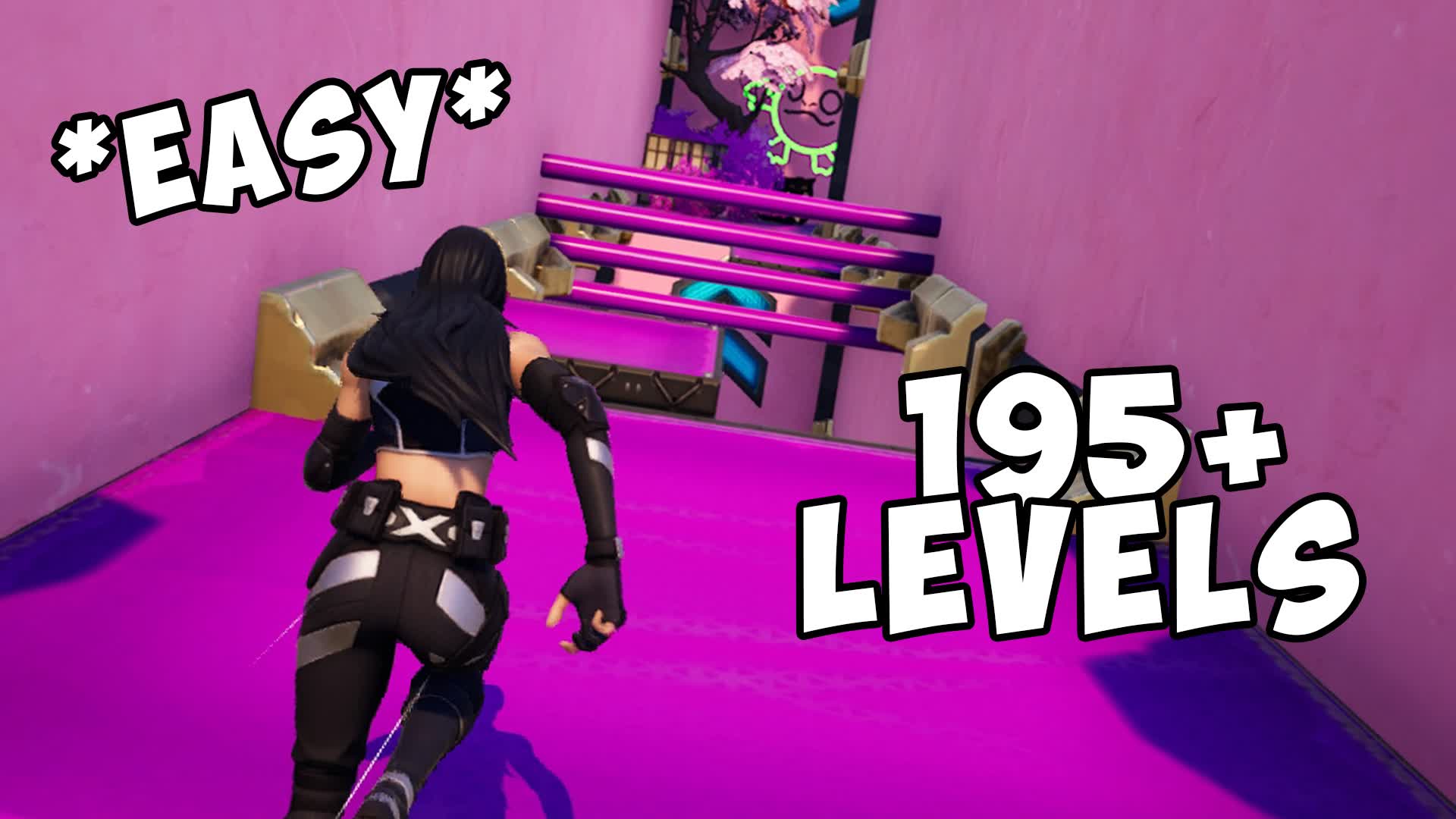 🌸PINK EASY PARKOUR 195+