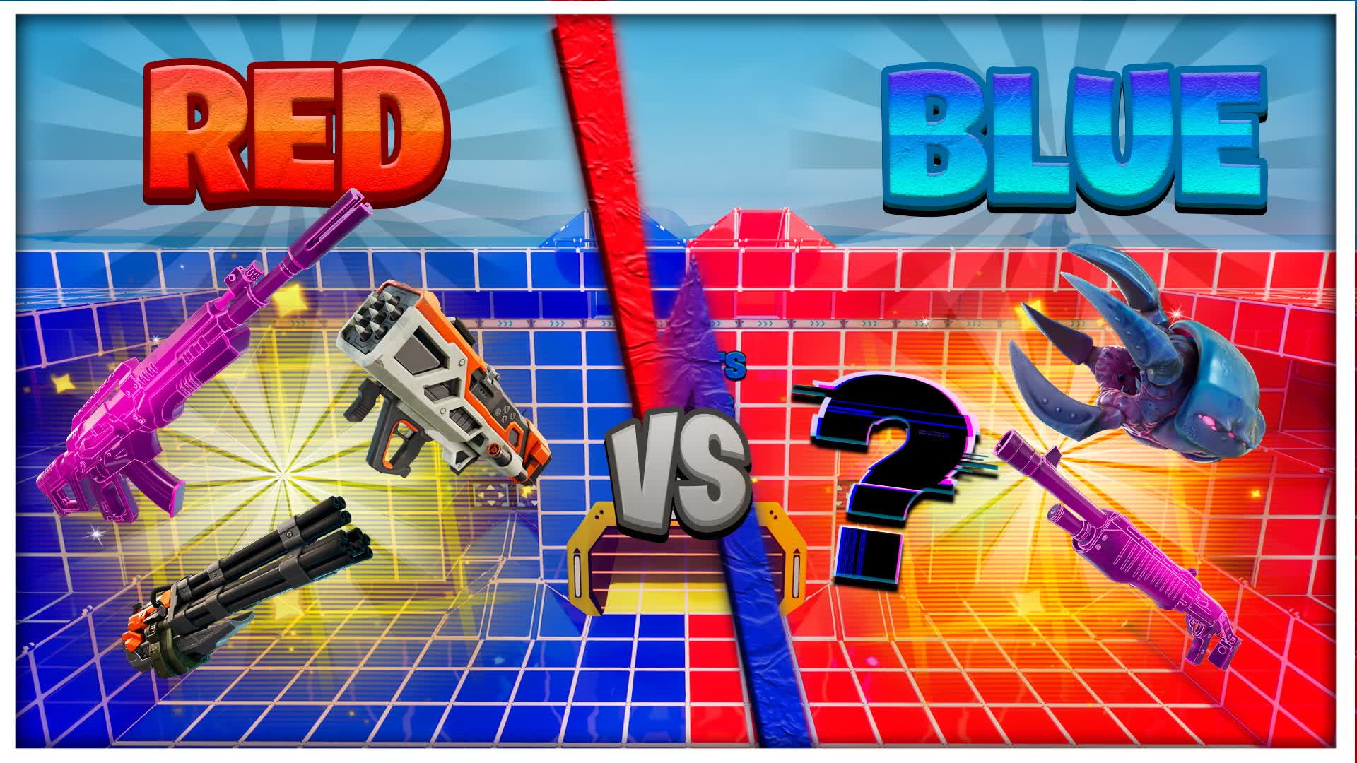 🟦ULTRA AMAZING RED vs BLUE🛑