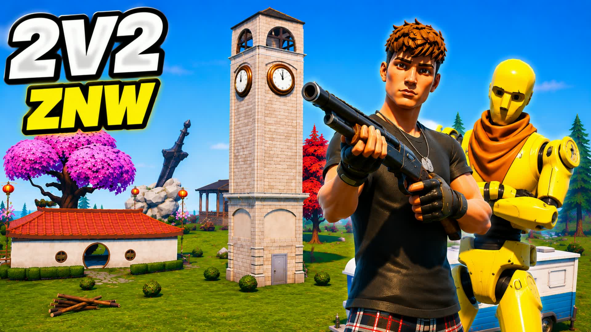 2V2 RUSH STORM 🌀 ZONE WARS DUO - ZNW ⭐