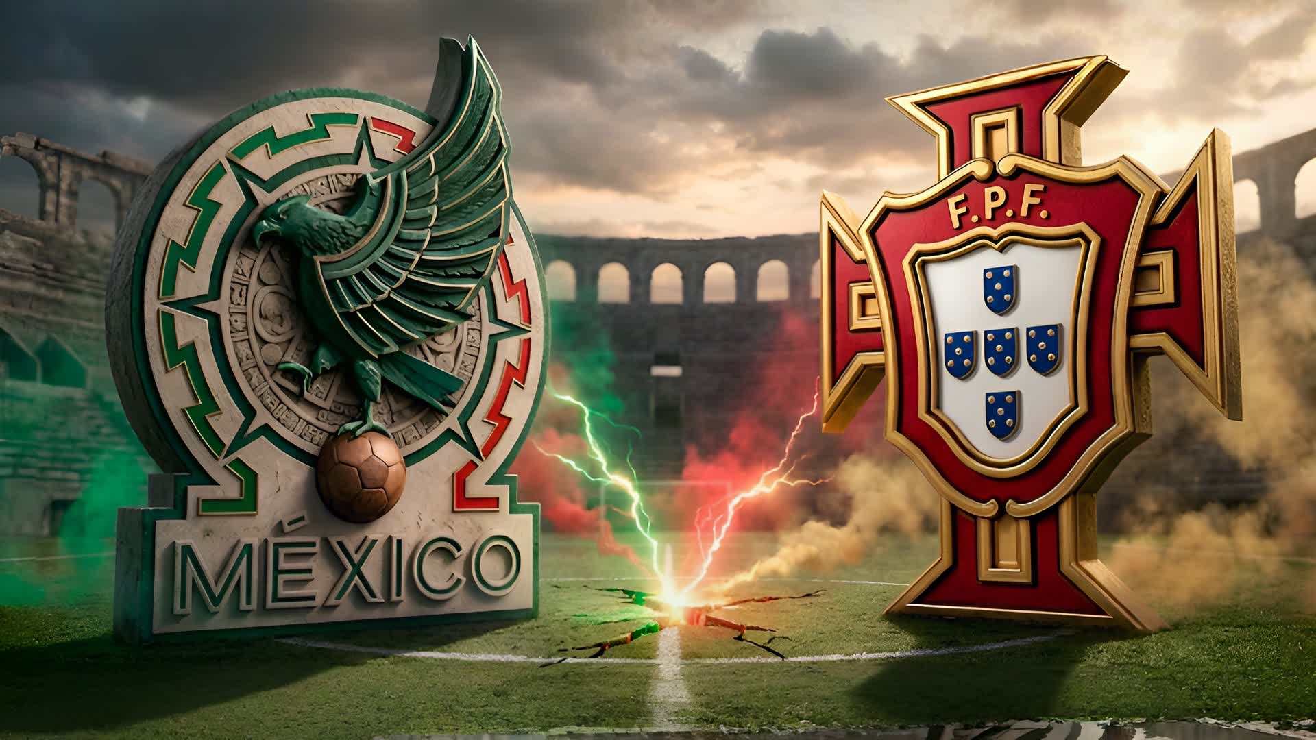 MEXICO vs PORTUGAL 🏟️ ESTADIO AZTECA