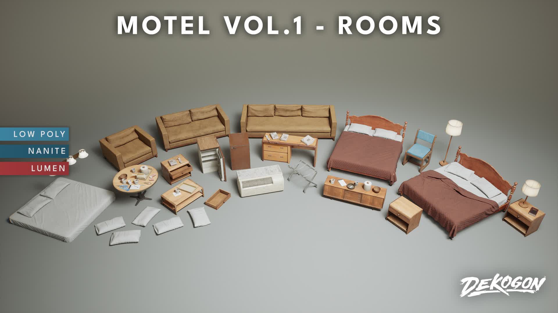 Motel VOL1 - Rooms