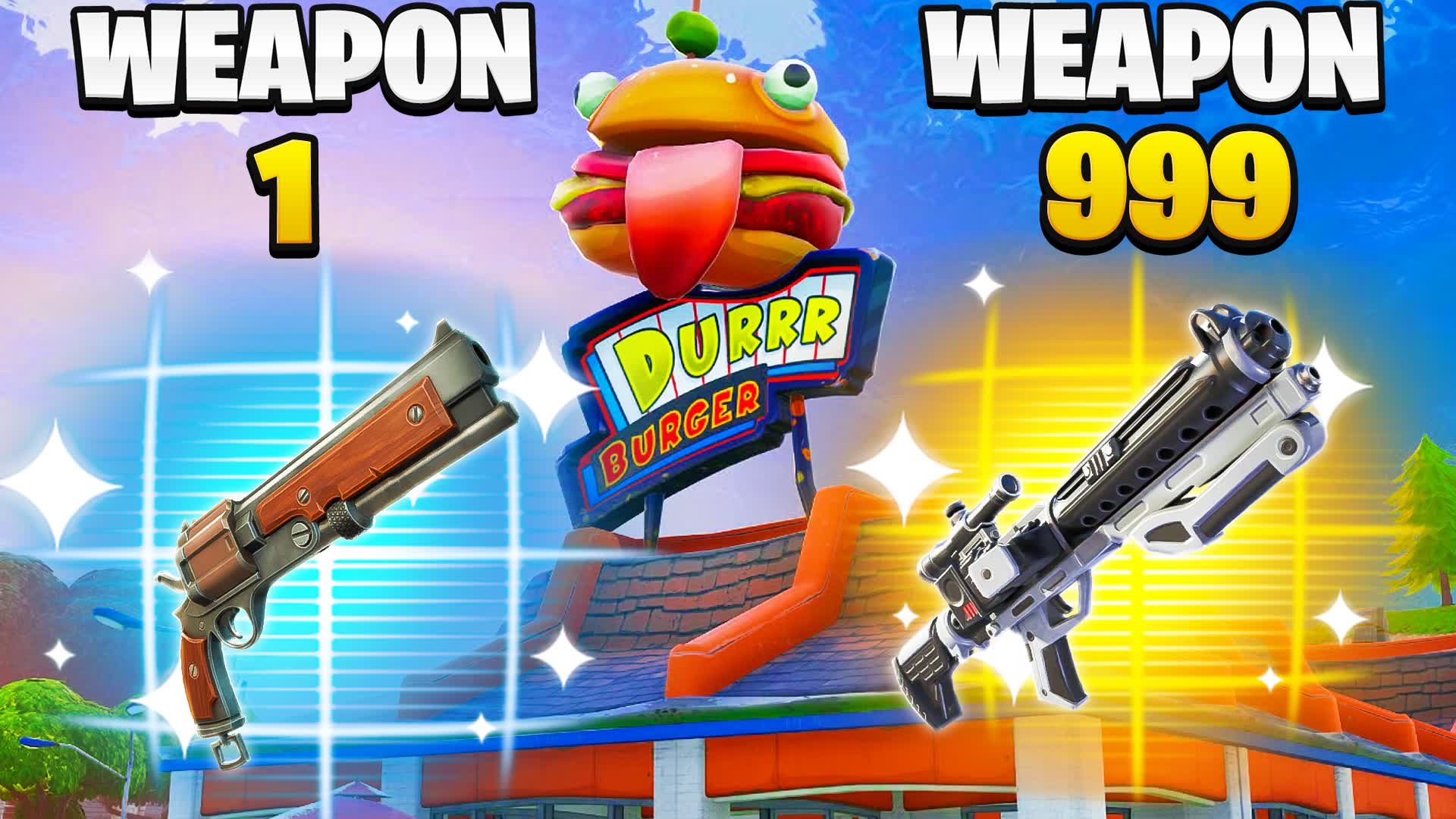Super Greasy Grove 🎯Gun Game One Shot