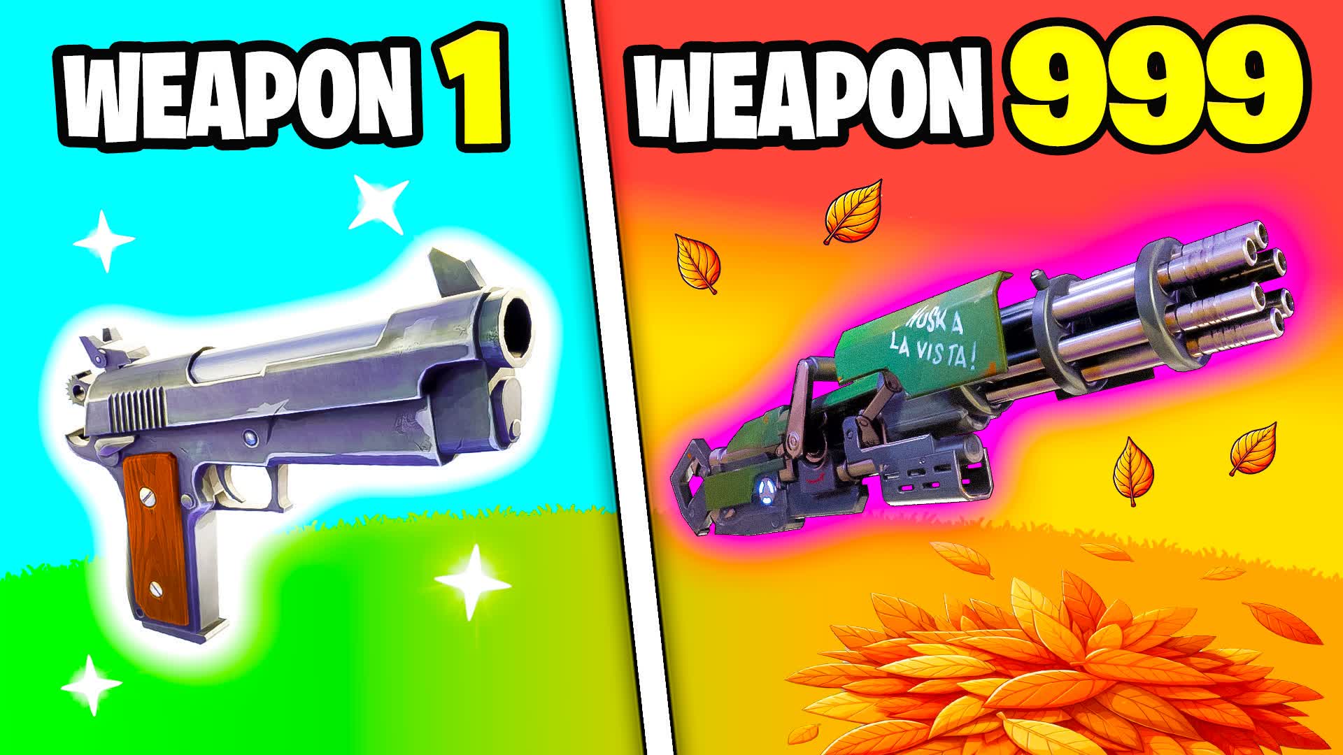 🍁AUTUMN GUN GAME 🔫ONE SHOT 🎯