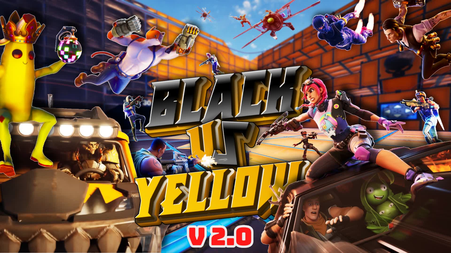 CRAZY BLACK vs YELLOW
