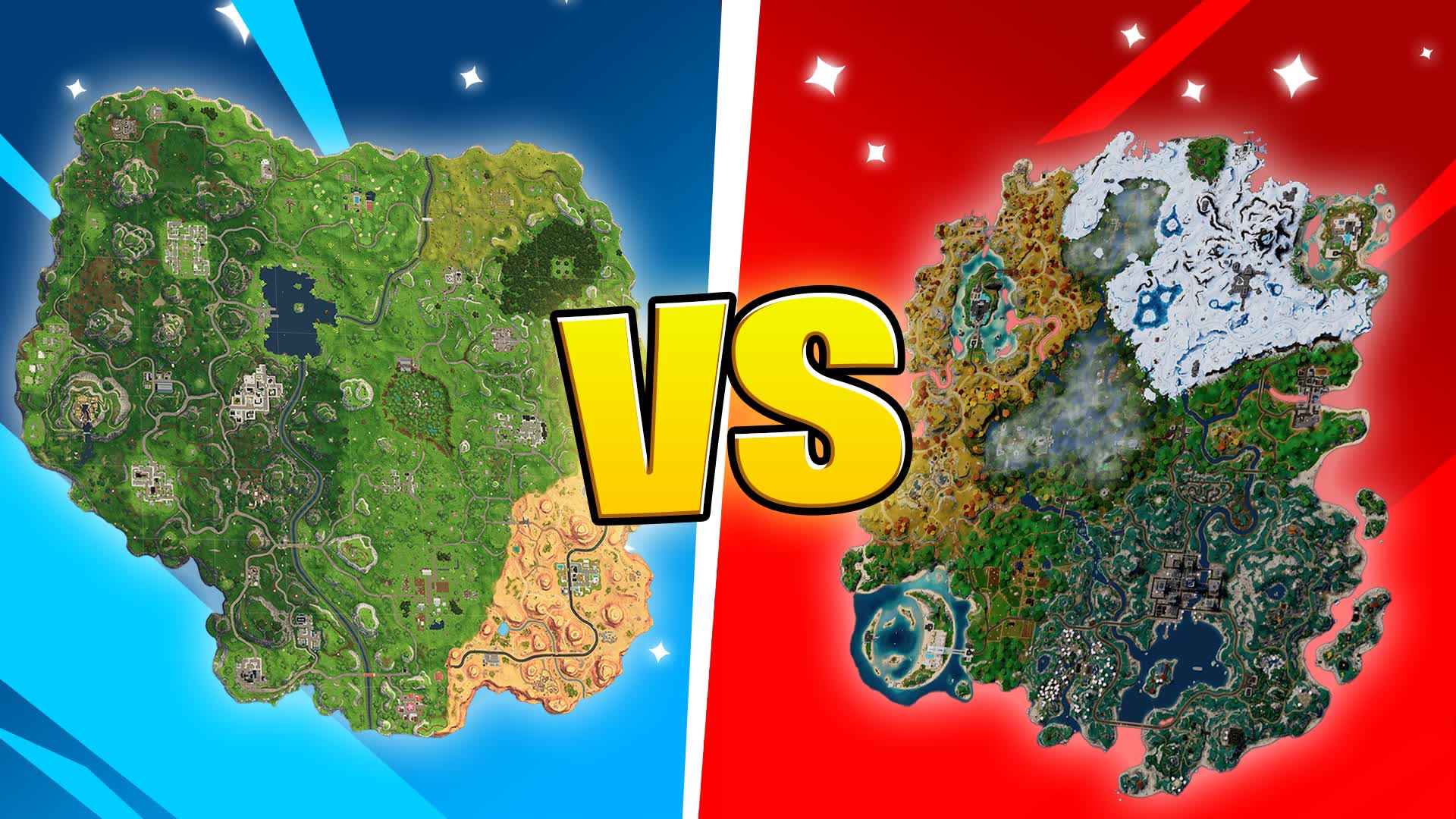 🆕OG MAP vs NEW MAP 🔵🔴