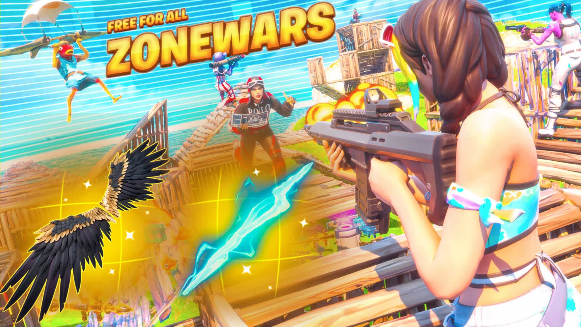PRO ZONE WARS⭐(1V1)