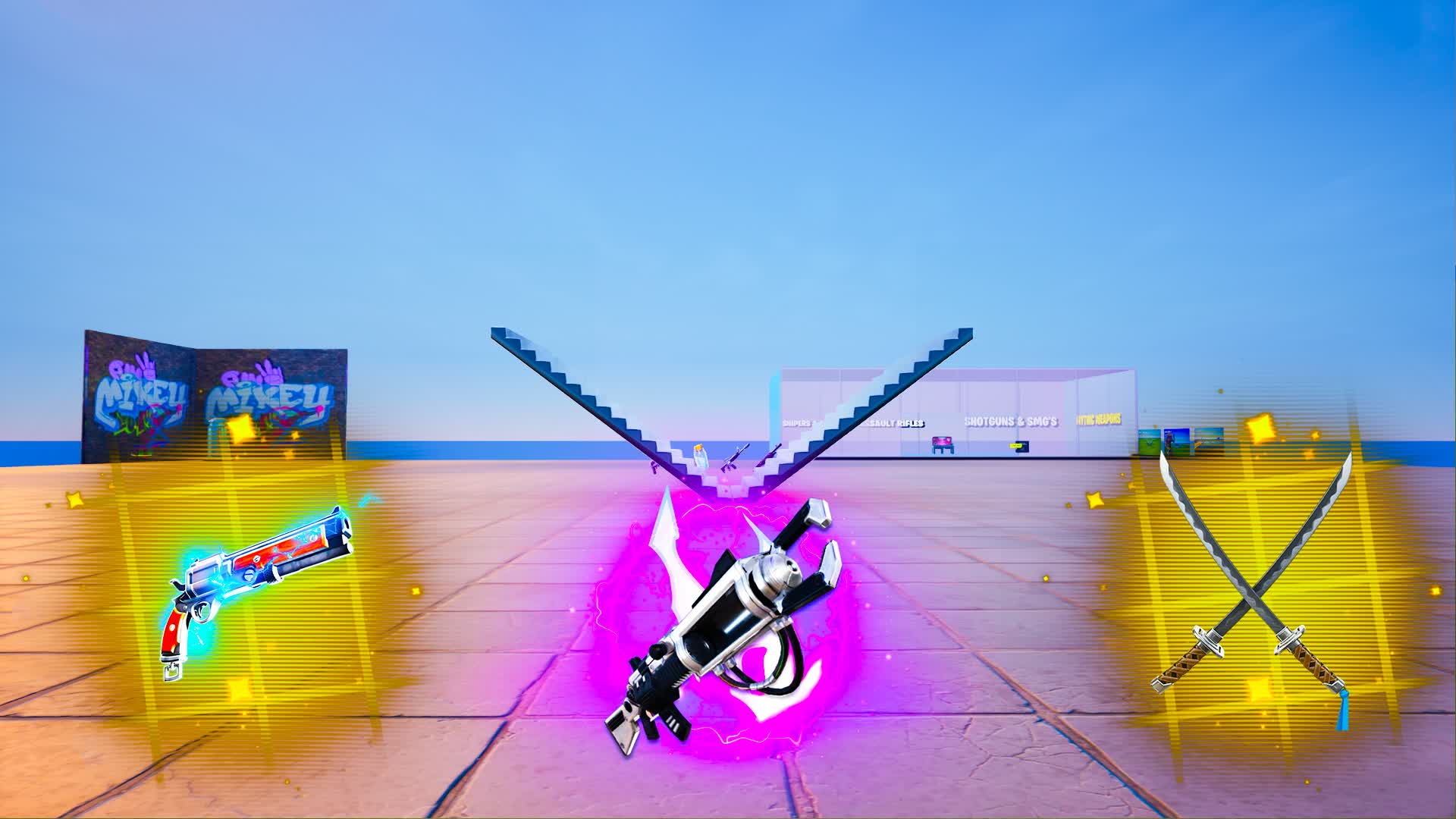 1V1 1V1 1V1 +300 Weapons