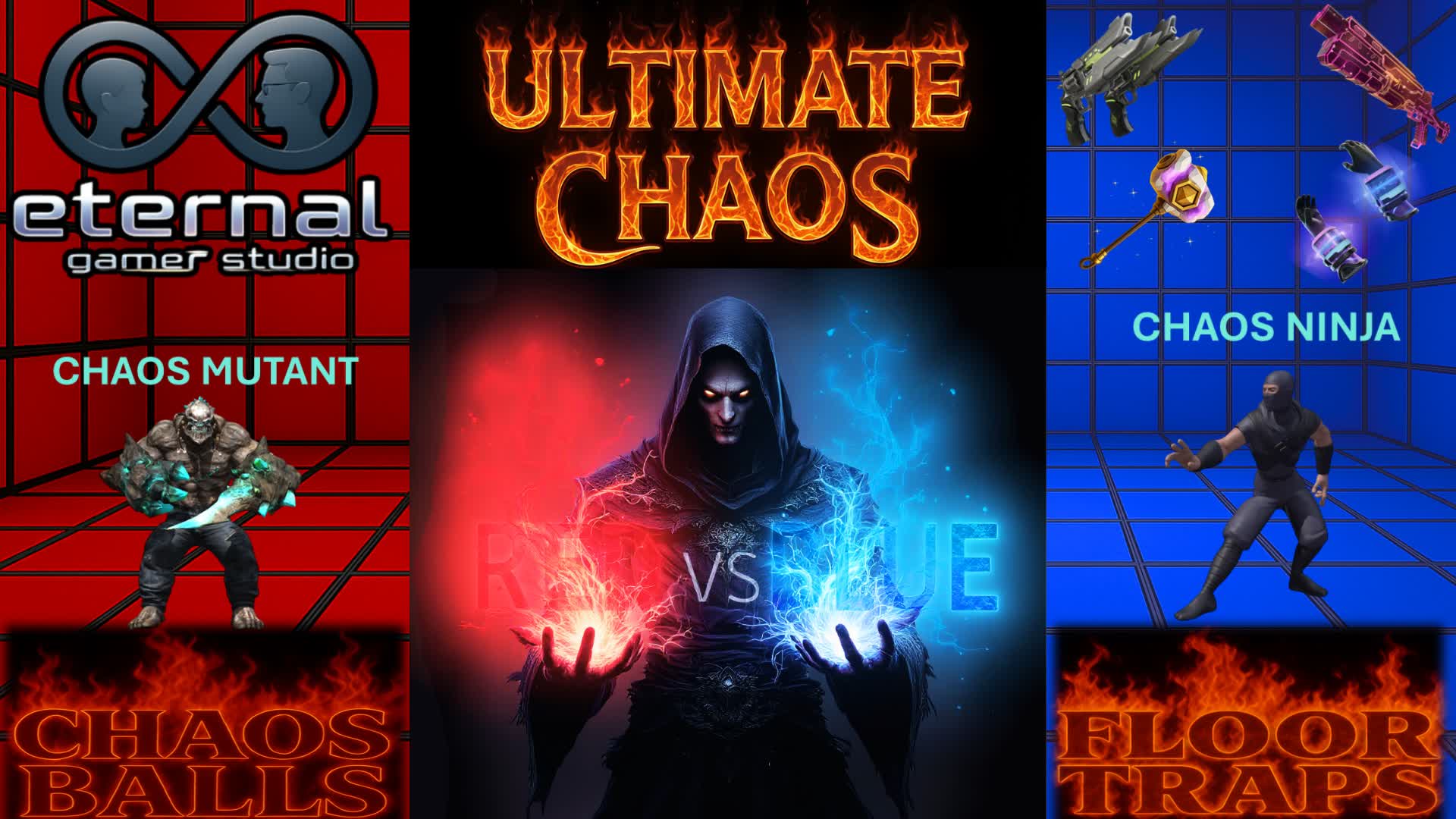 ULTIMATE CHAOS RED VS BLUE