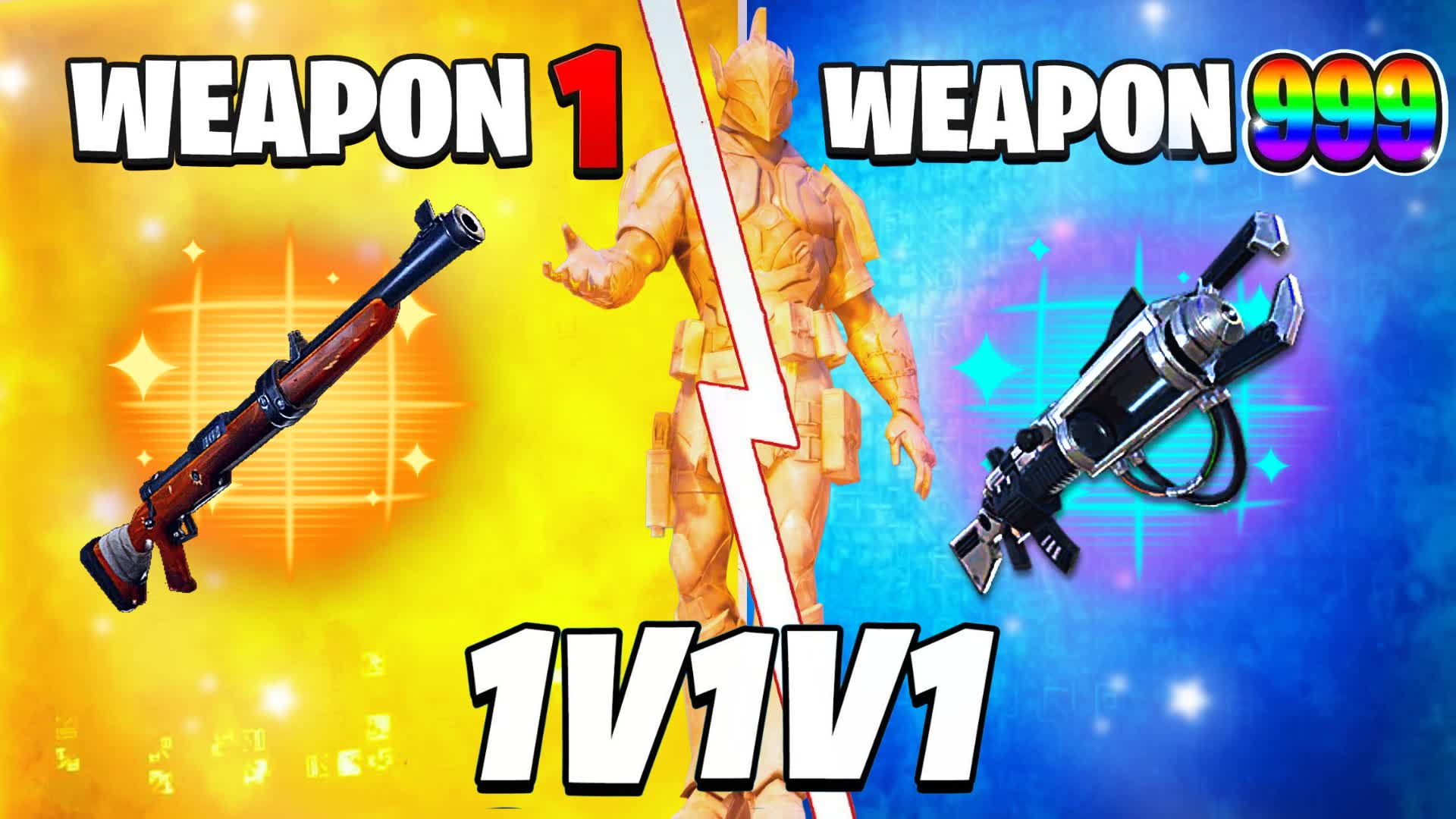 SNIPER 1V1V1 GUN GAME 🎯ONE SHOT