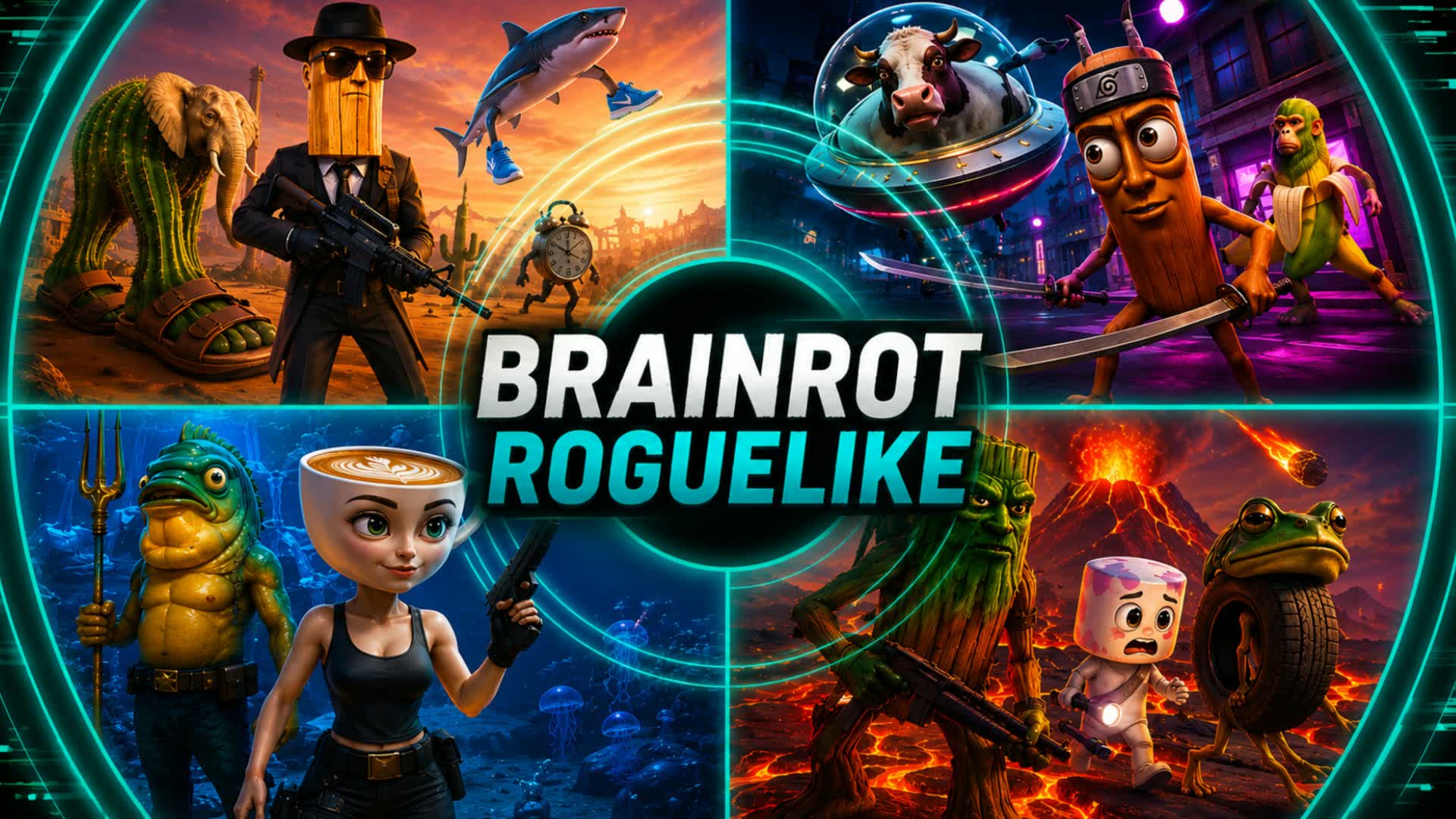 BRAINROT ESCAPE [ROGUELIKE]