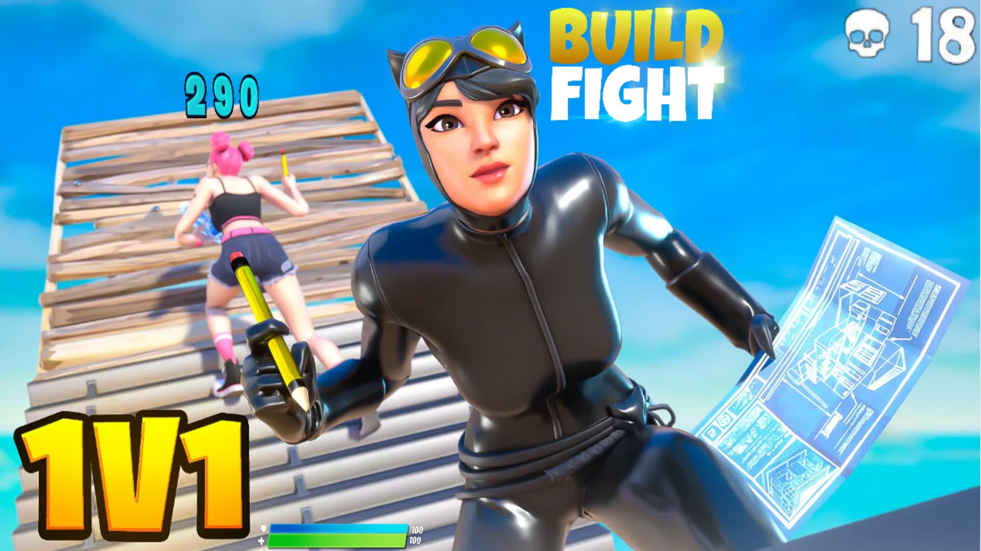 1v1 Practice Map
