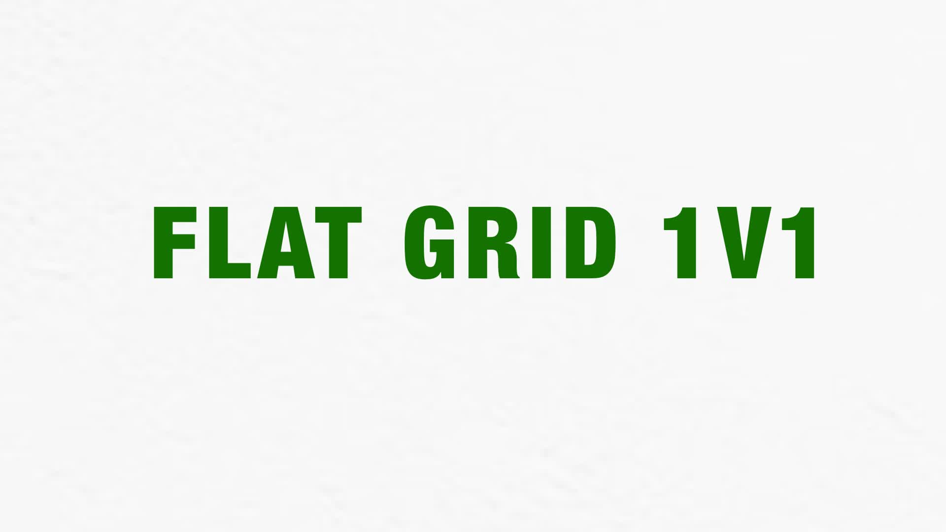 flat grid 1v1 map