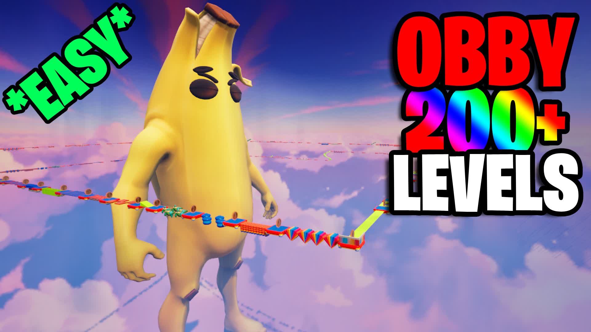 SUMMER EASY OBBY PARKOUR 🌞 200+ LEVELS