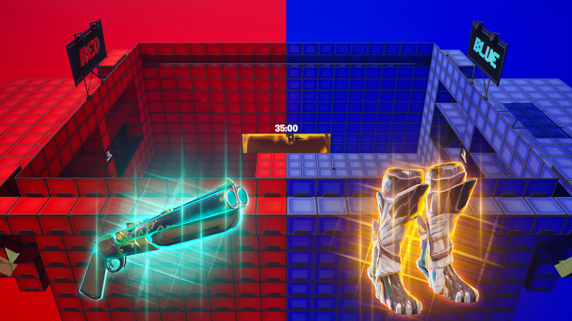 INSANE RED VS BLUE 🔴🔵