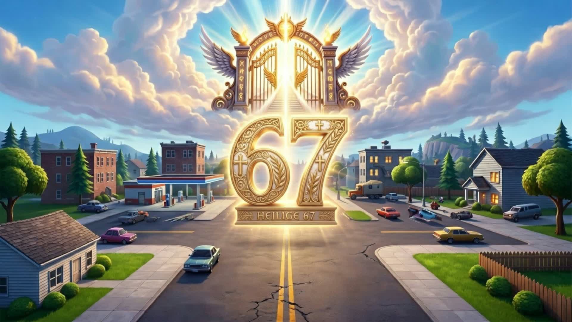 Heaven VS 67 Bots
