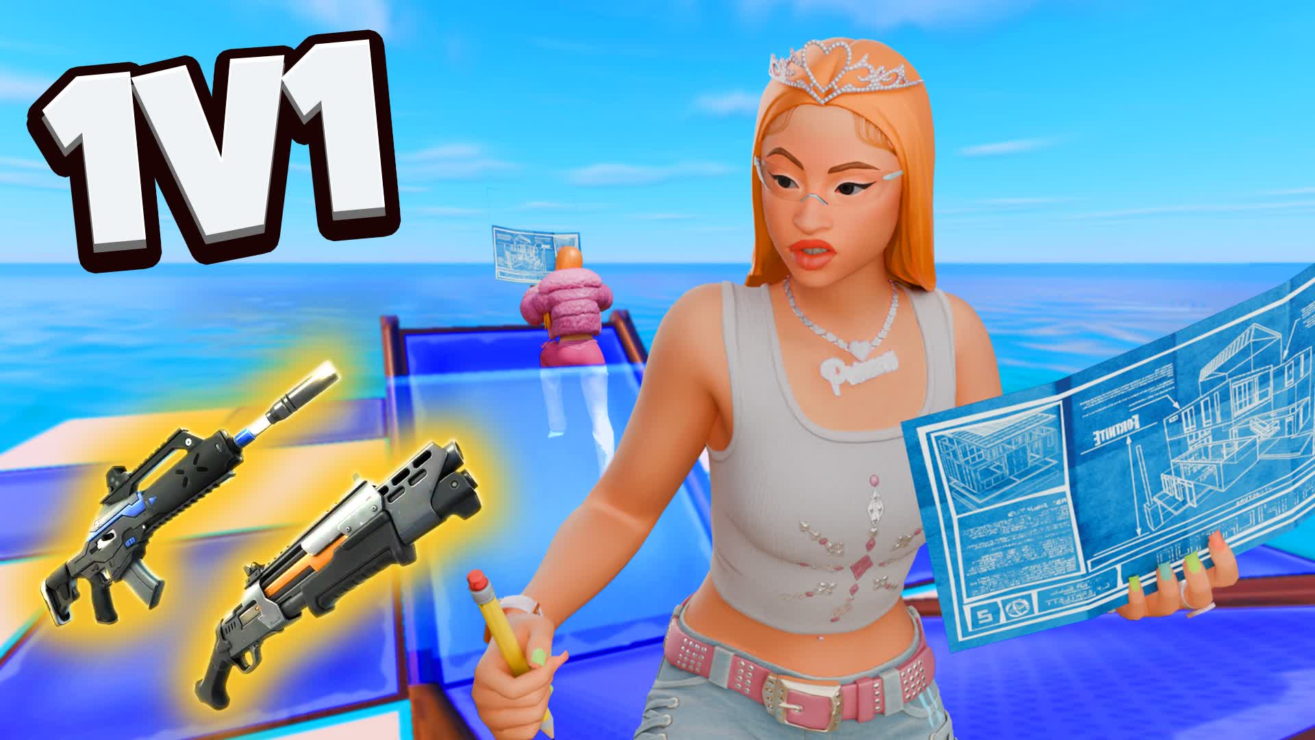 1V1 BUILD FIGHT 10J 🔥