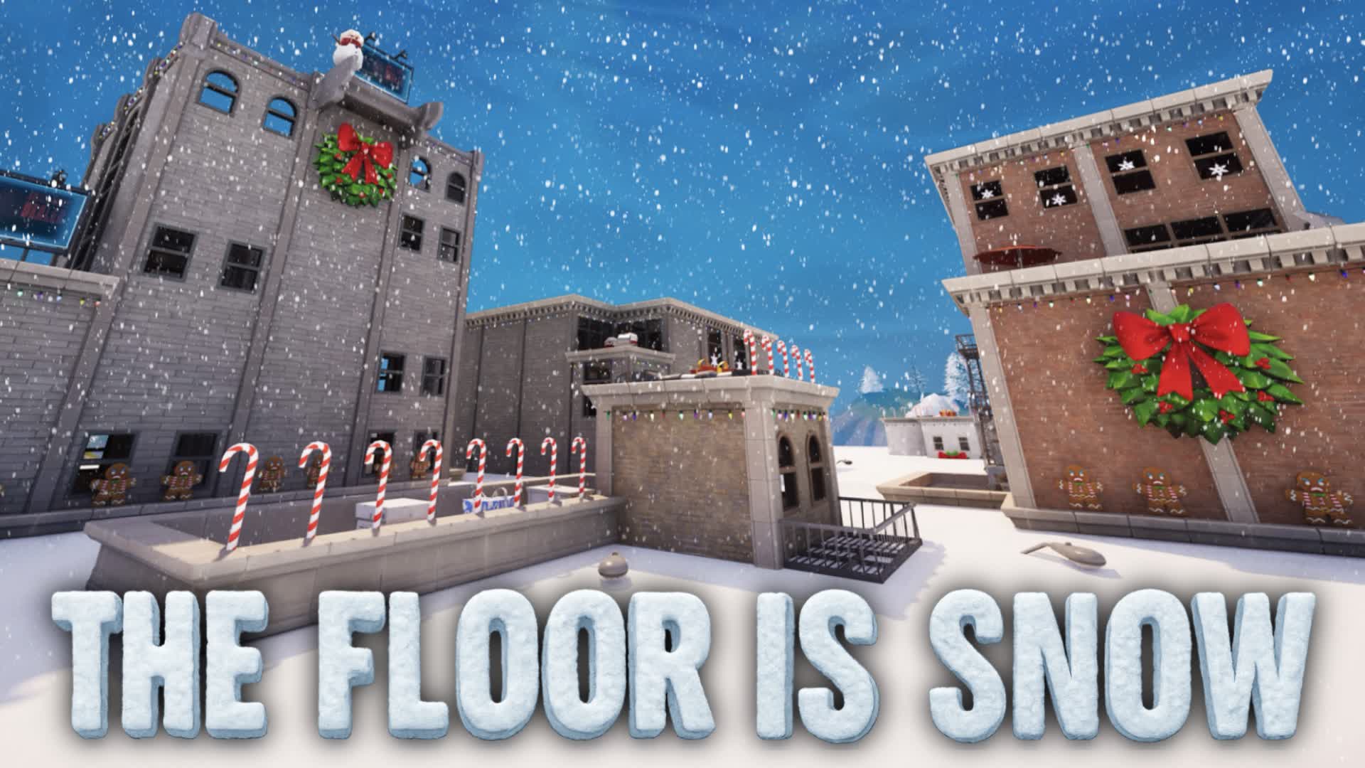 THE FLOOR IS SNOW ❄️ Holiday 🎄Christmas