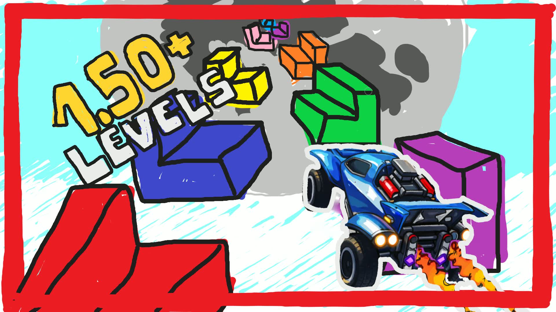 PARKOUR RACE TO THE MOON