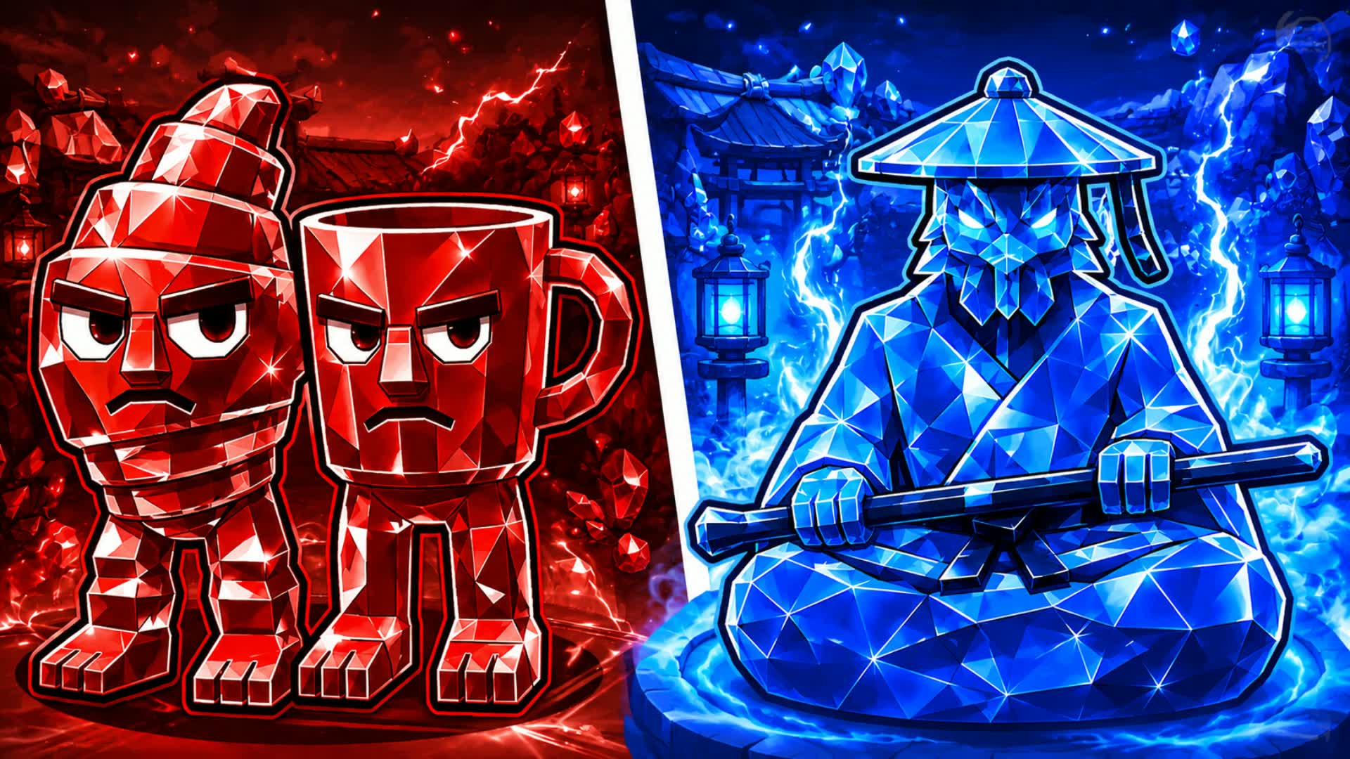 SUPER RIVALS FIGHTS 1V1 - 10V10