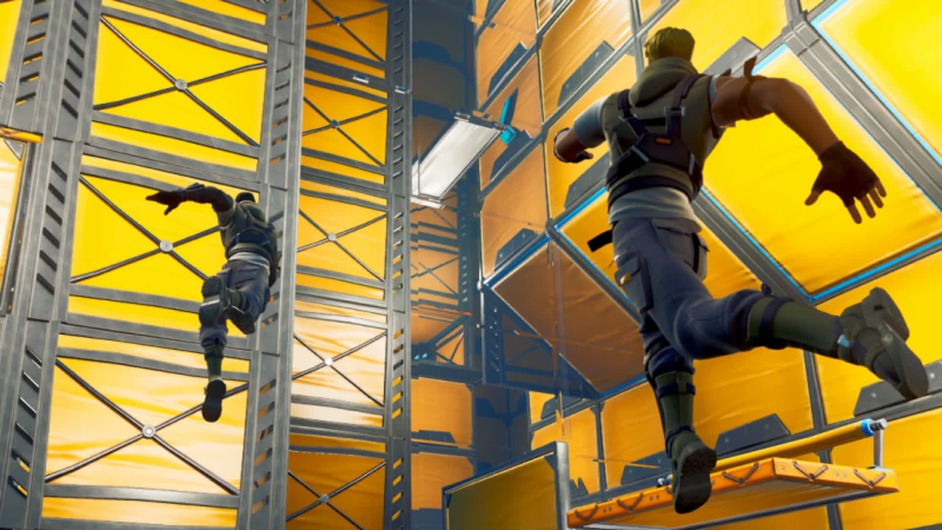 🏃Parkour Elimination Race 🔫