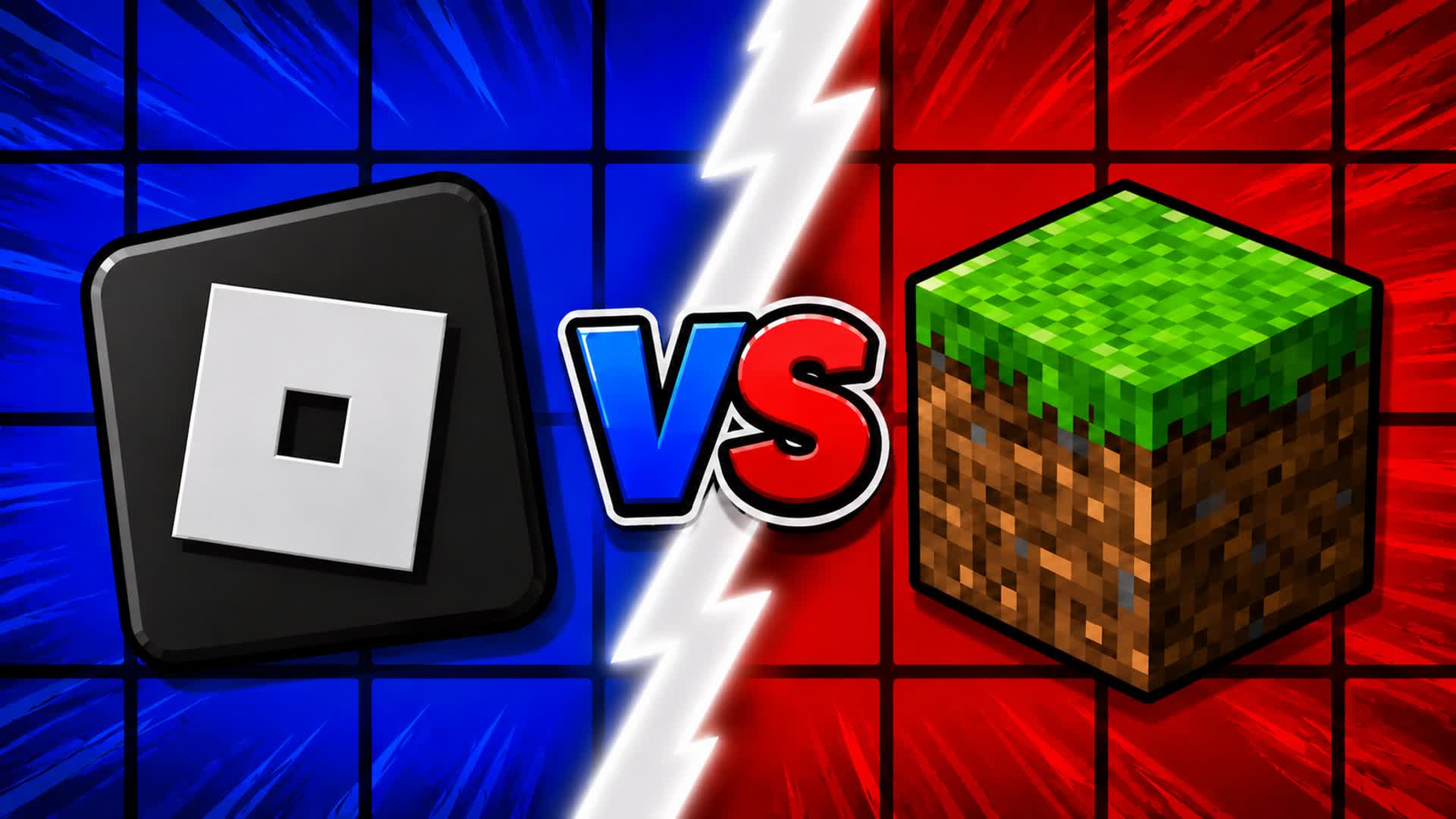 LOGOS RED VS BLUE 🔴🔵
