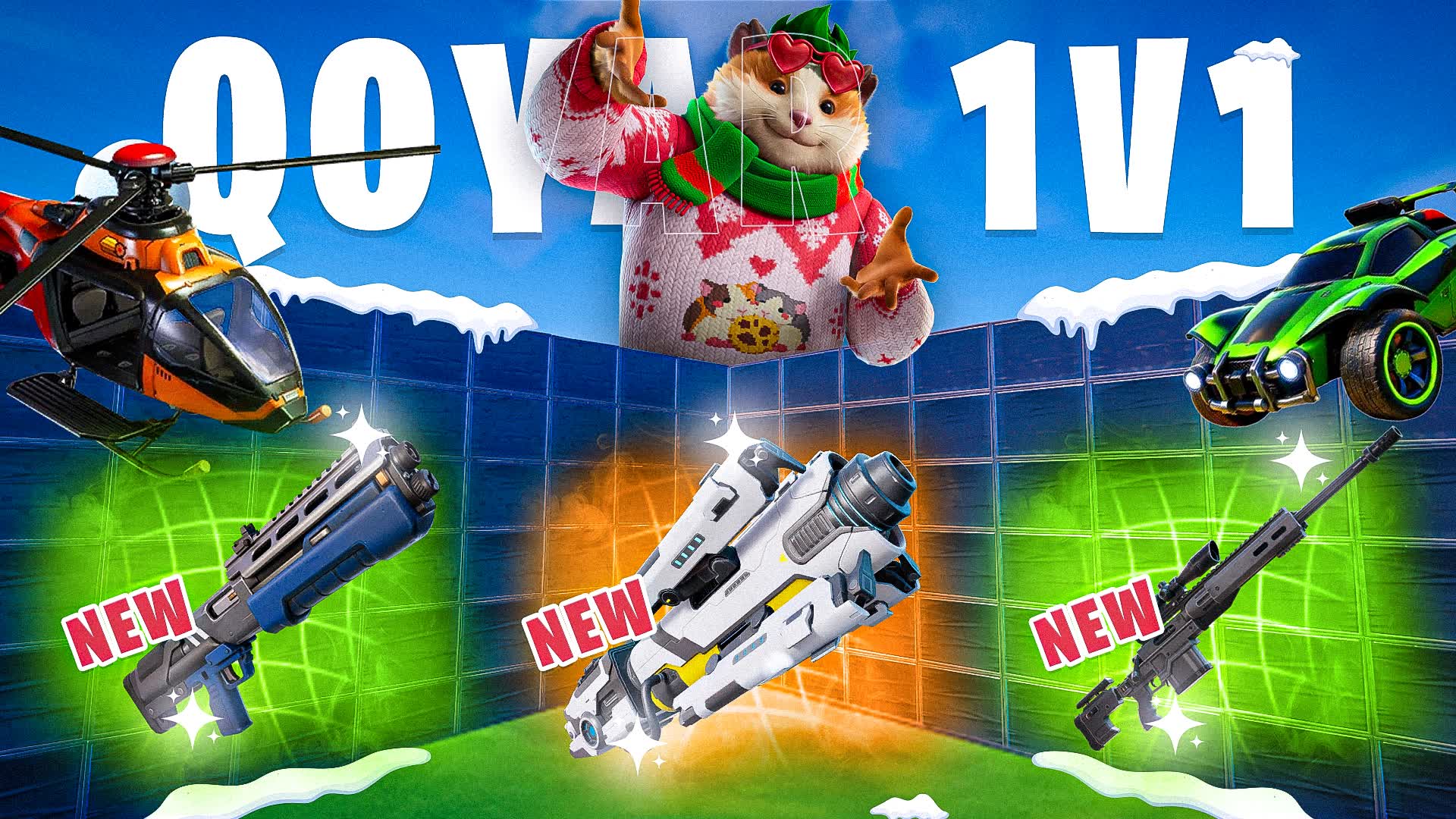 QOYAR 1V1 FFA - ALL GUNS & RIDES