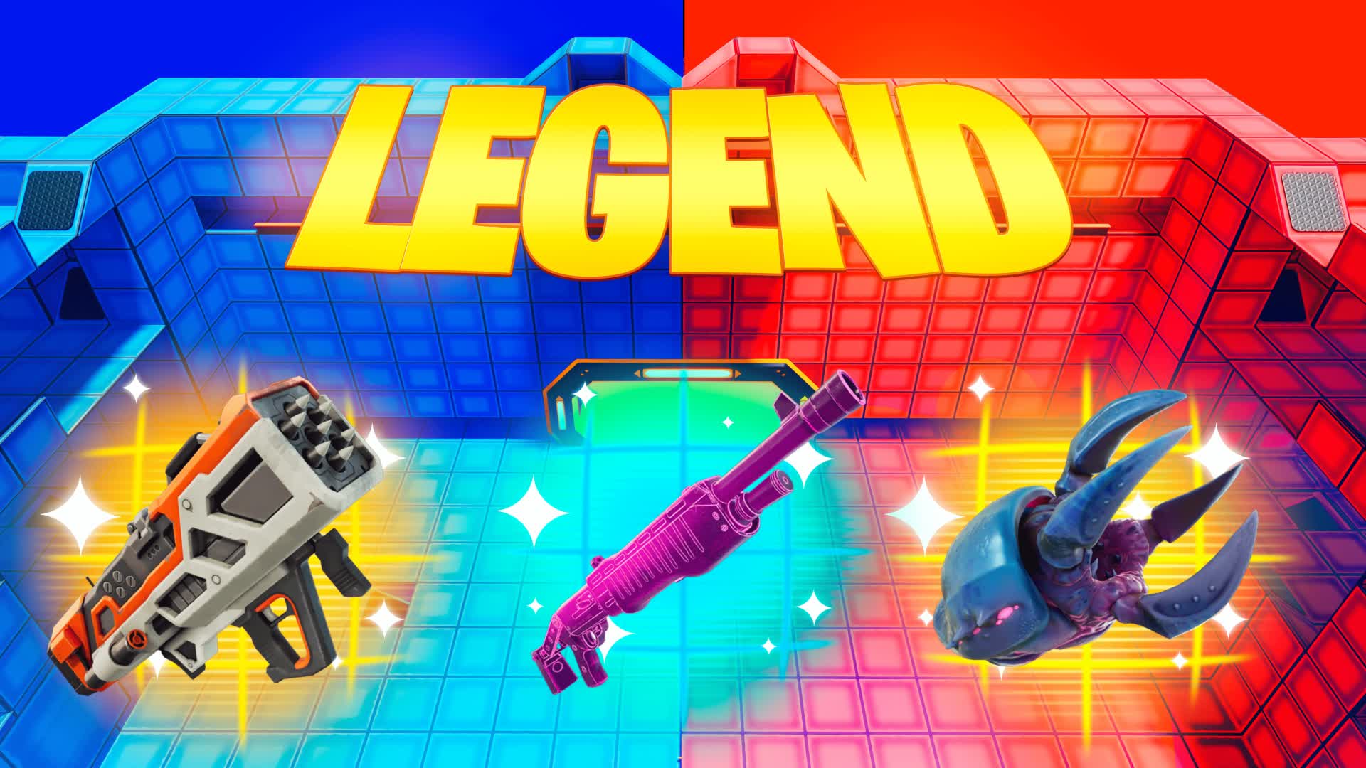 LEGEND RED VS BLUE 🔴🔵