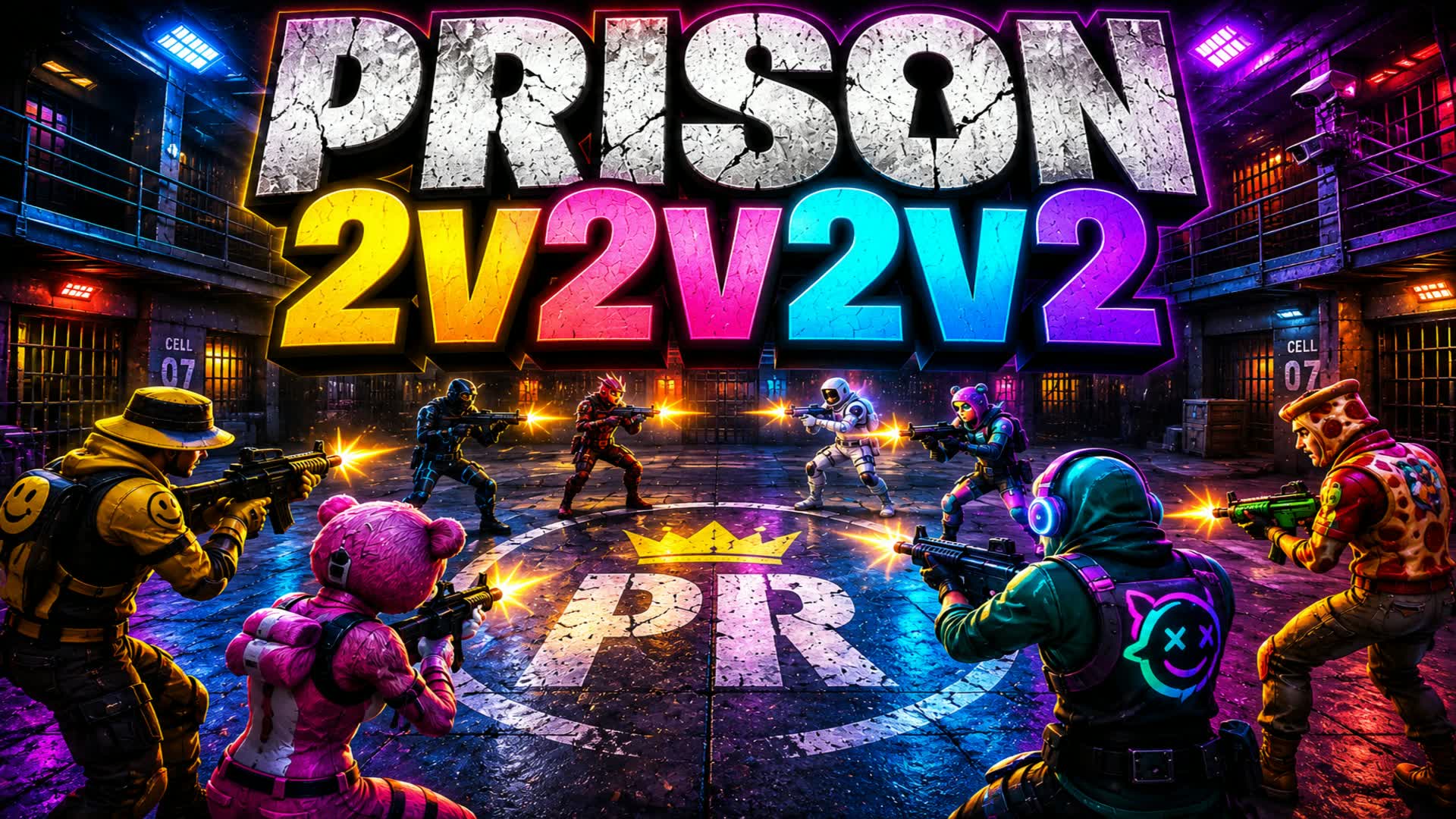 2v2v2v2 boxfights prison