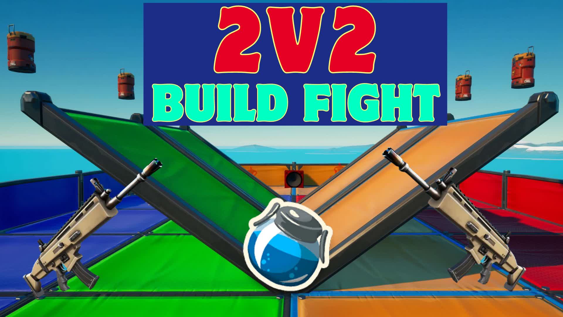 2v2 Build Fight (MIC UP)